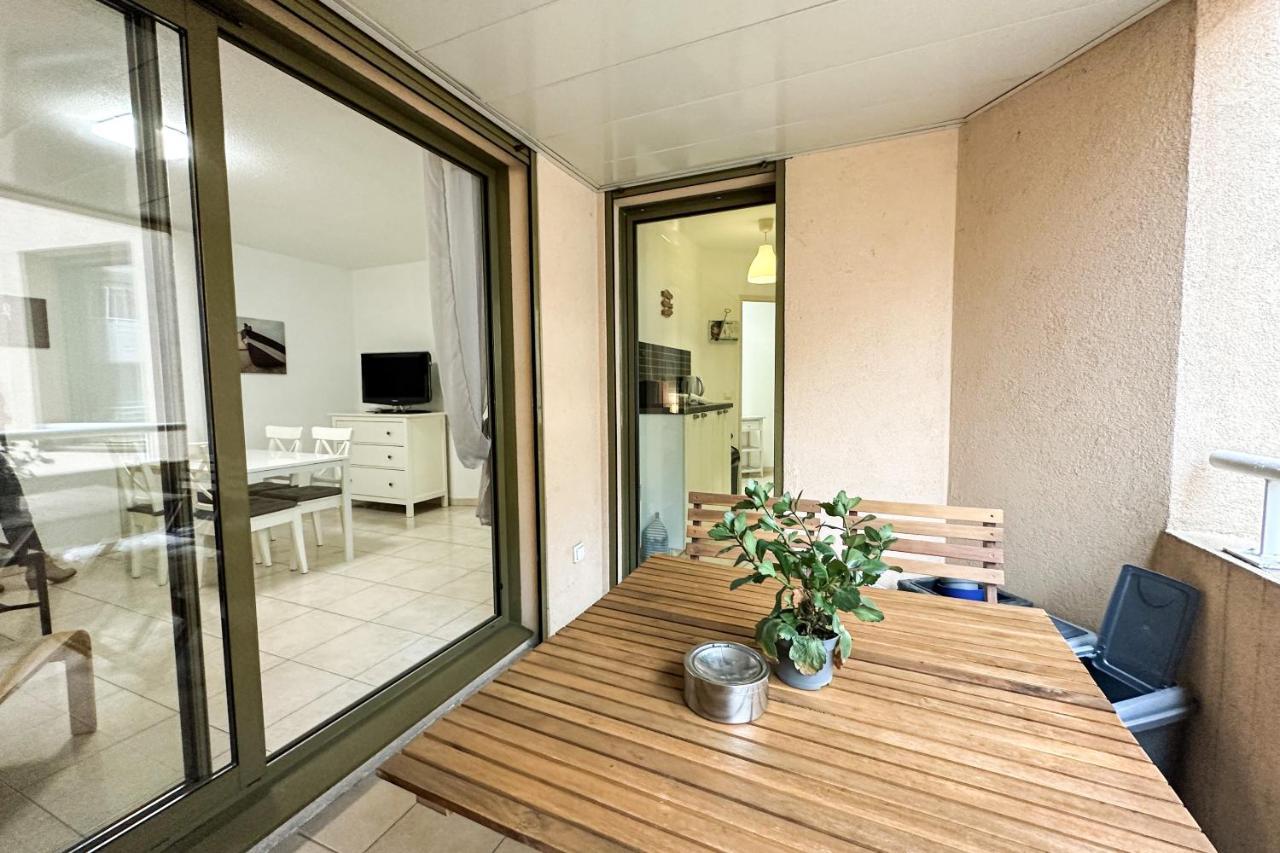 St Roch 2 - Appart 300 M De La Gare, Clim, Terrasse, Garage อองทีบส์ ภายนอก รูปภาพ